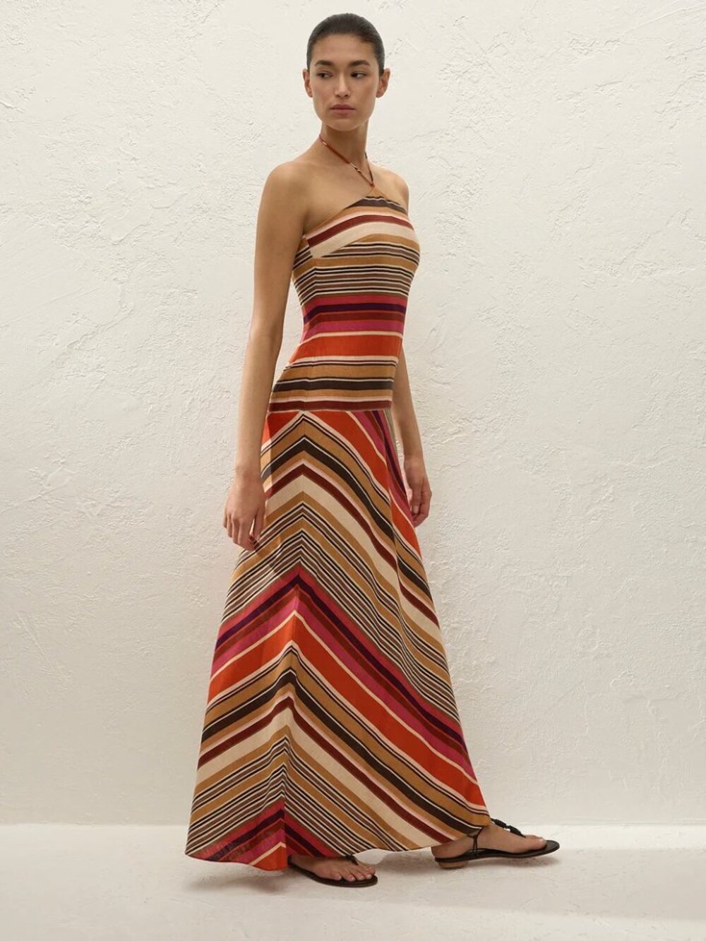 Faithfull The Brand - Clara Maxi Dress - Murano Amber - Picture 4 of 8